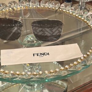Fendi Black Designer Sunglasses Sleek Modern Style